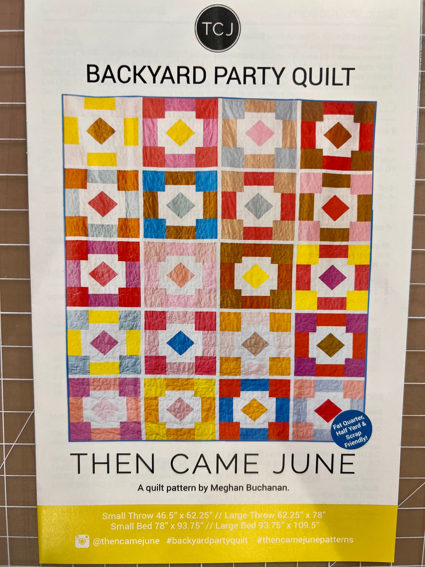 Backyard Party Quilt Pattern