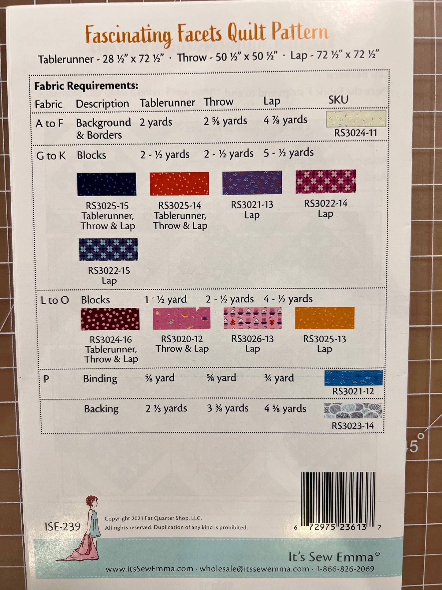 Fascinating Facets Quilt Pattern
