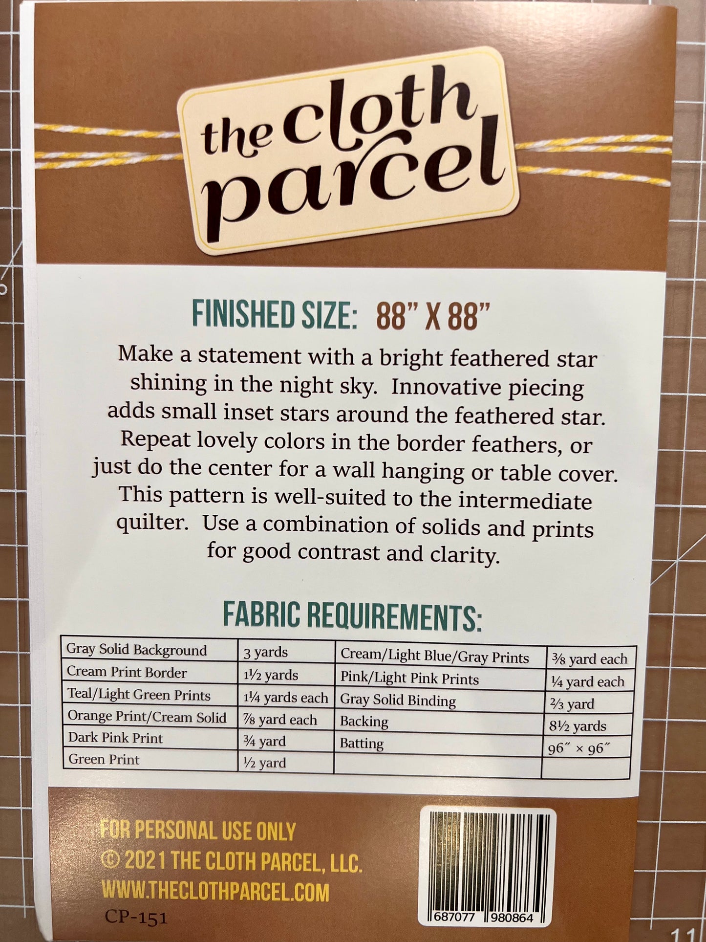 Sky Feathers Quilt Pattern