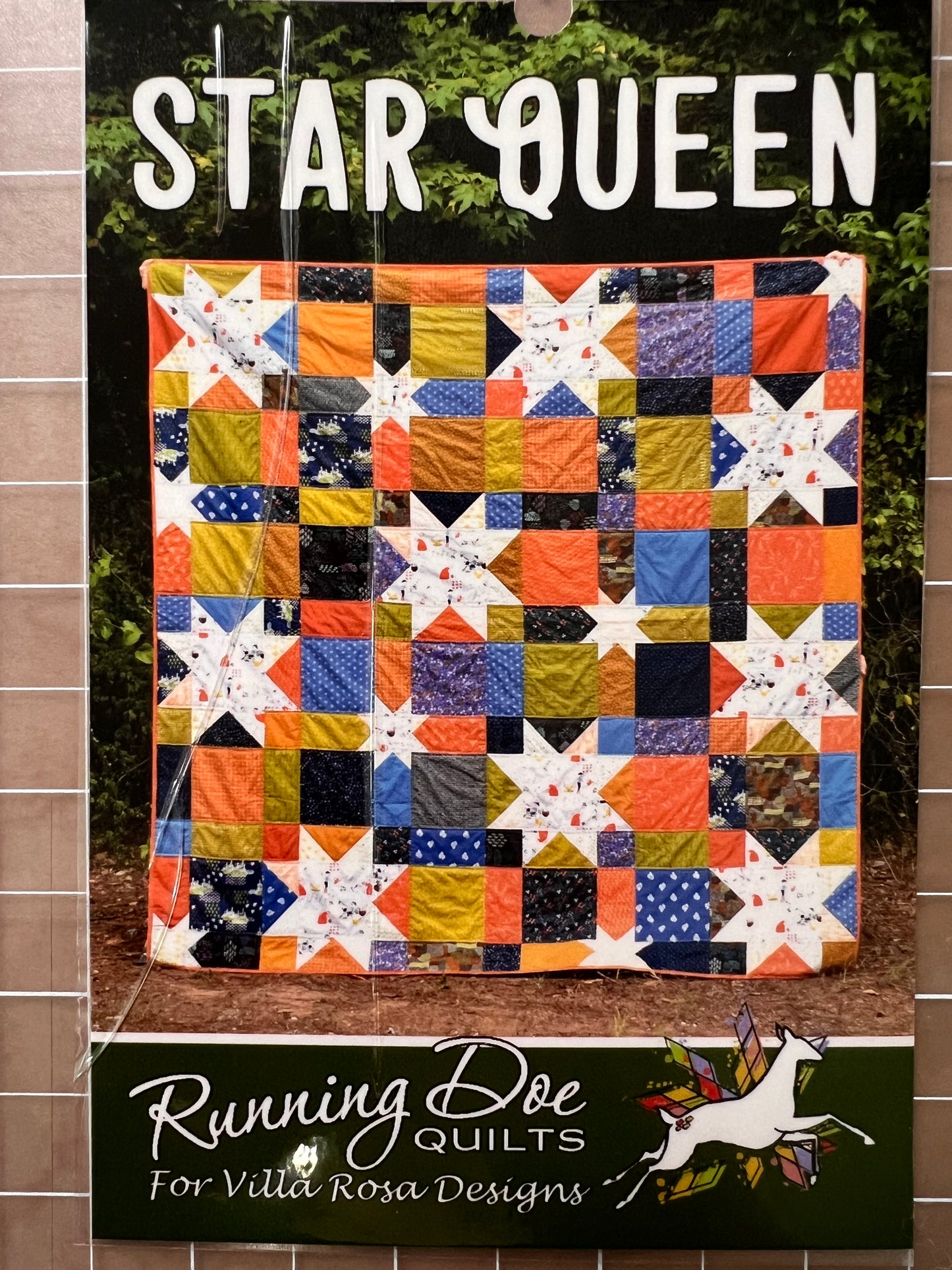 Star Queen Quilt Pattern