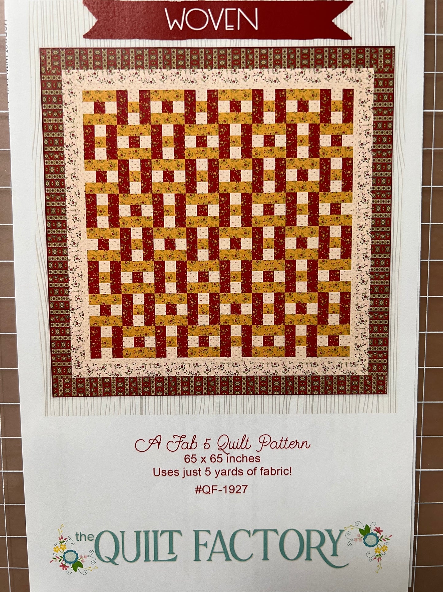 Woven Quilt Pattern