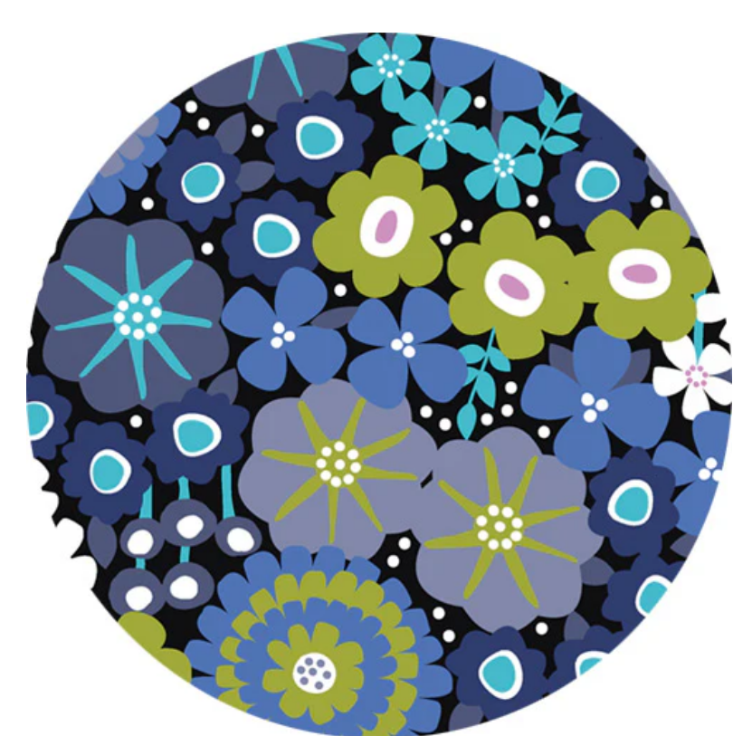 Splash Fabric- Ravenna 100% cotton, laminated, wipes clean. 56" wide