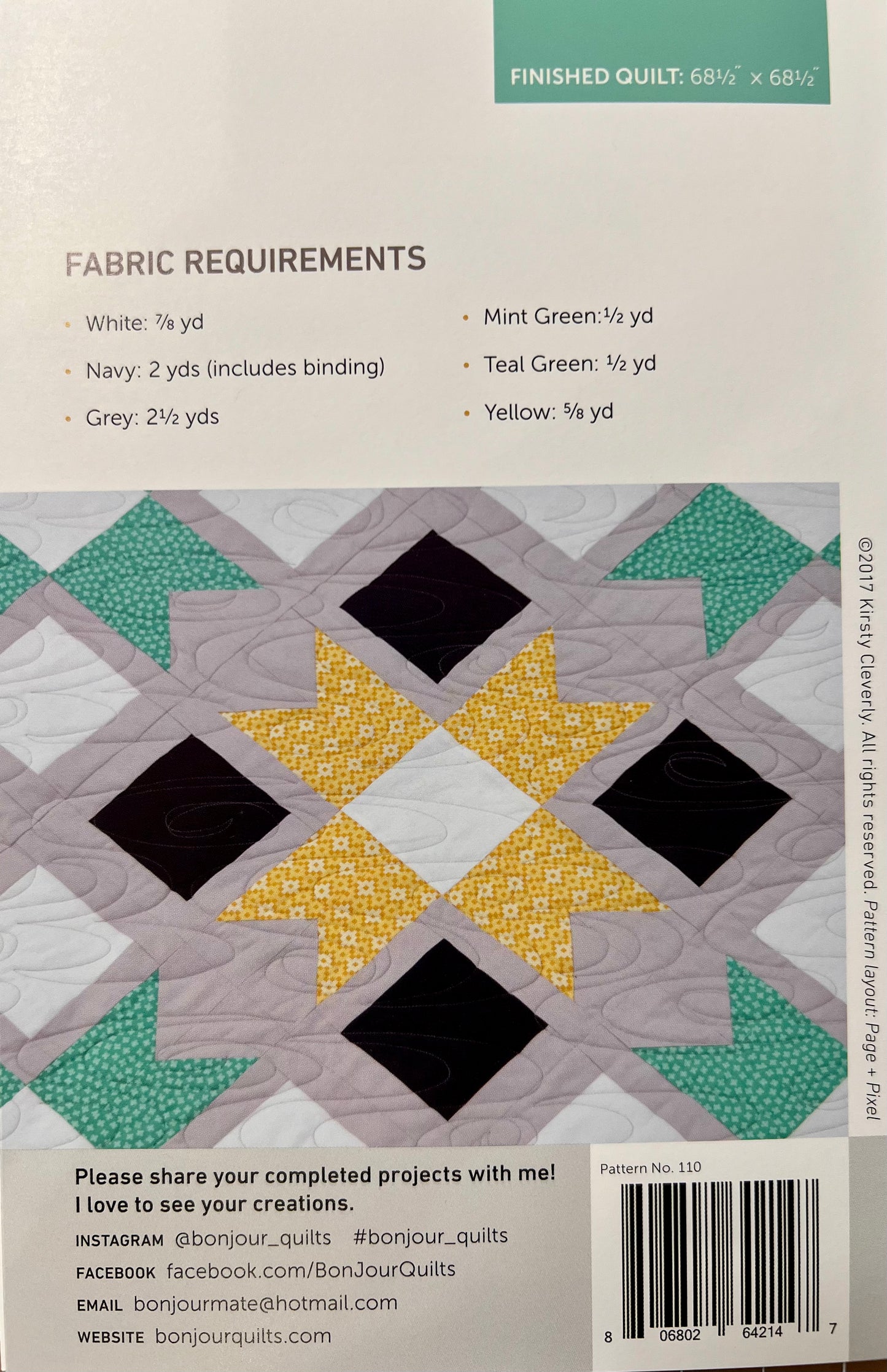 Starcrossed Quilt Pattern