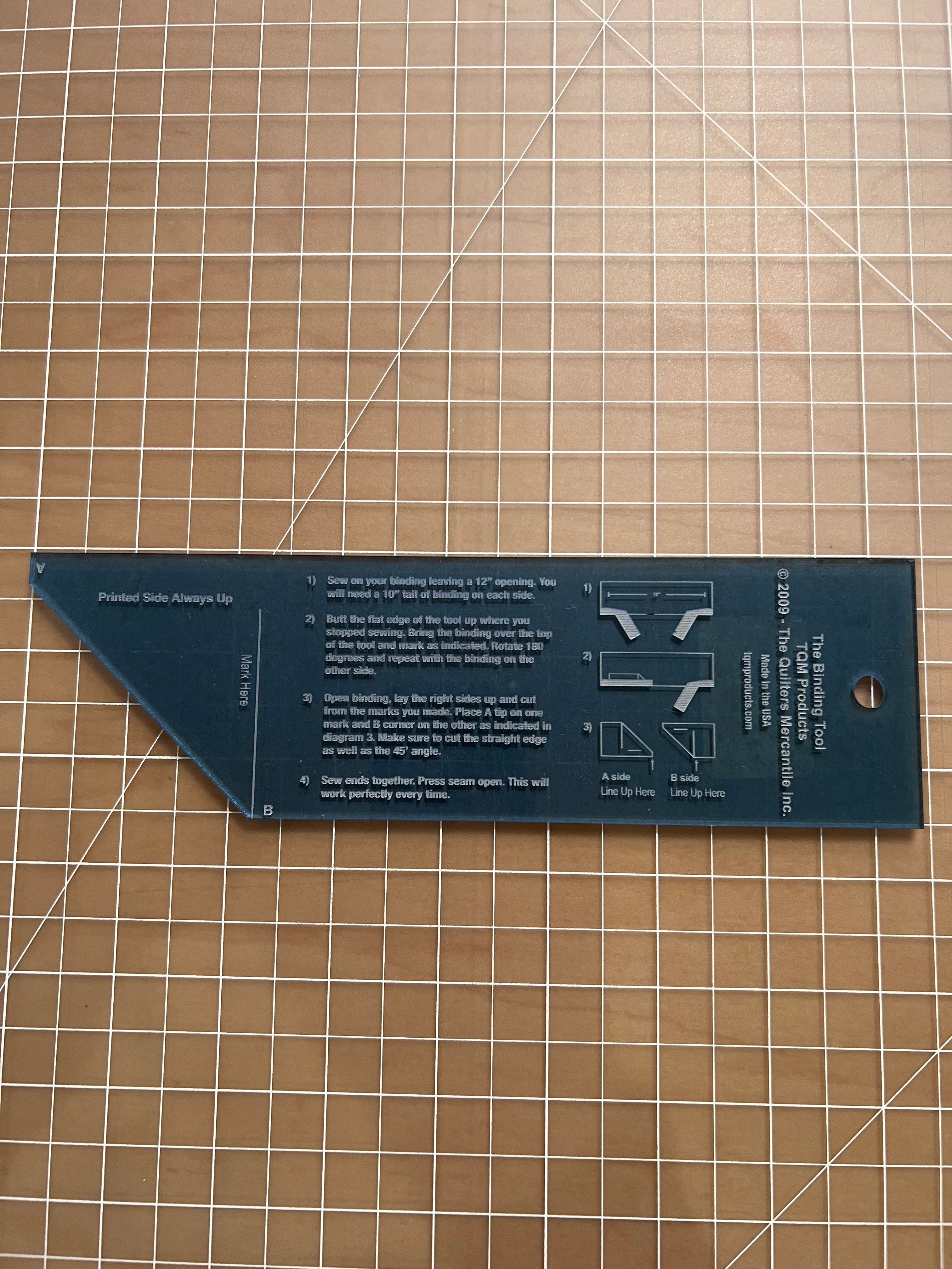 Binding Tool Ruler – CAYA FIBERS