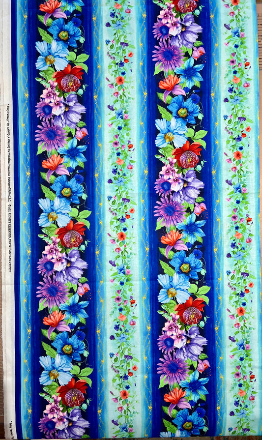 Bargain Bin Fabric: Fairy Fantasy-CD7237- 2 yds & 3 yds- PS