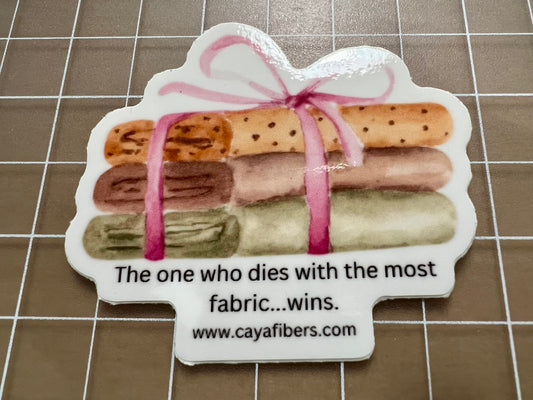 Sticker- Fabric