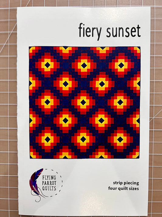 Fiery Sunset Quilt Pattern