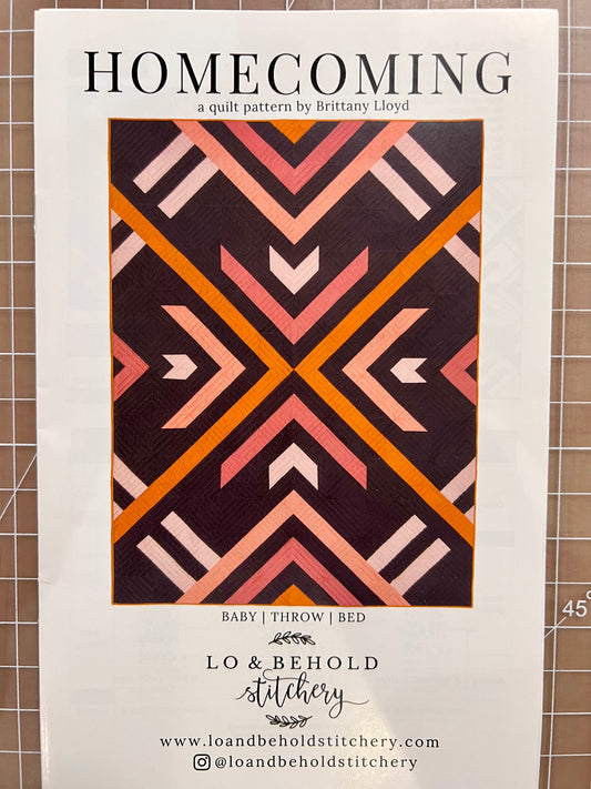 Homecoming Quilt Pattern