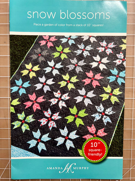 Snow Blossoms Quilt Pattern