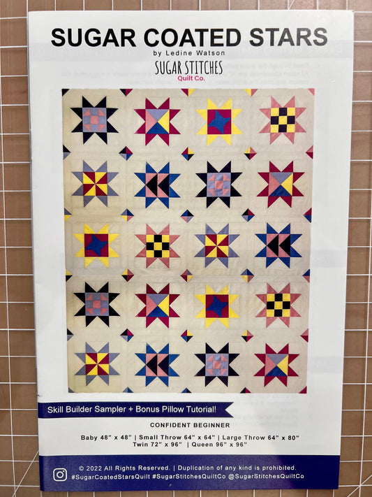 Sugar Coated Stars Quilt Pattern
