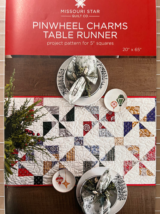 Pinwheel Charms Table Runner Pattern