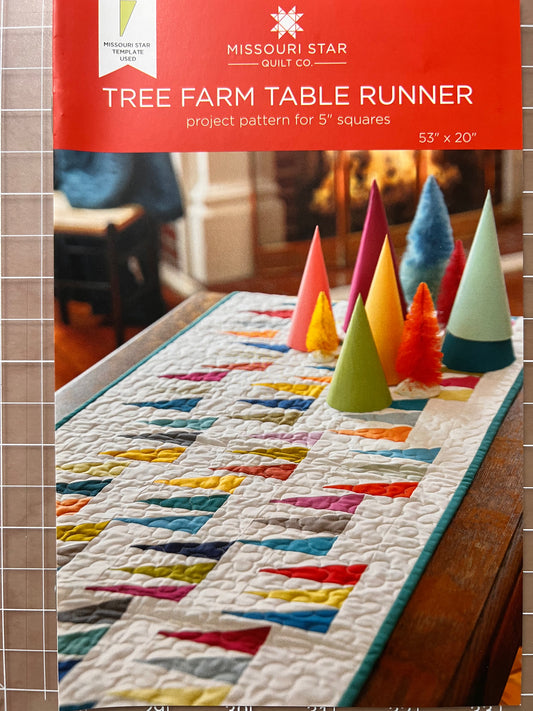 Tree Farm Table Runner Pattern