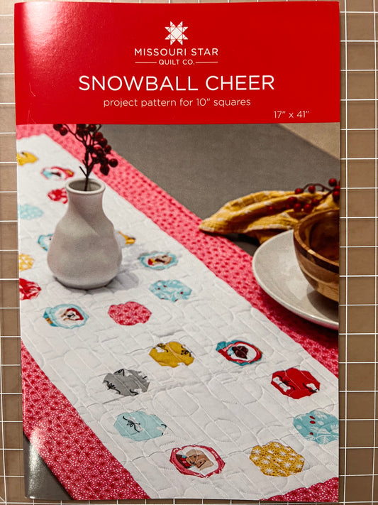 Snowball Cheer Table Runner Pattern