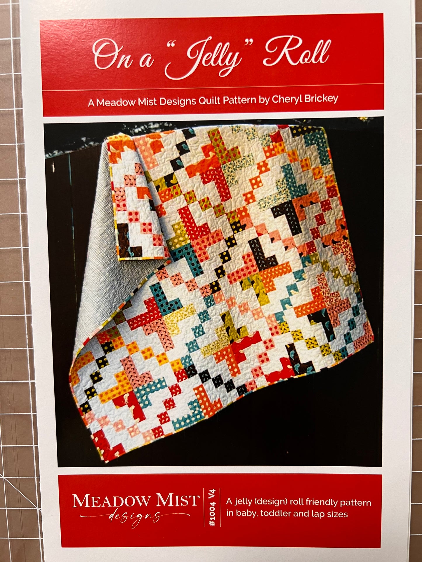 On a Jelly Roll Quilt Pattern