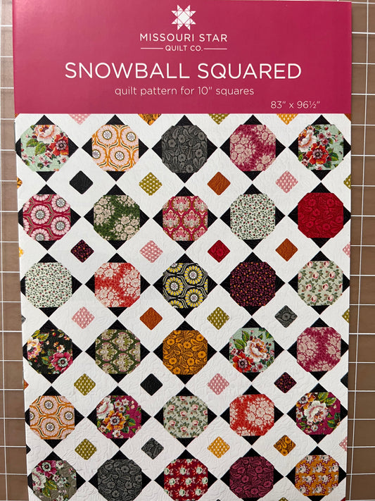 Snowball Squared Quilt Pattern
