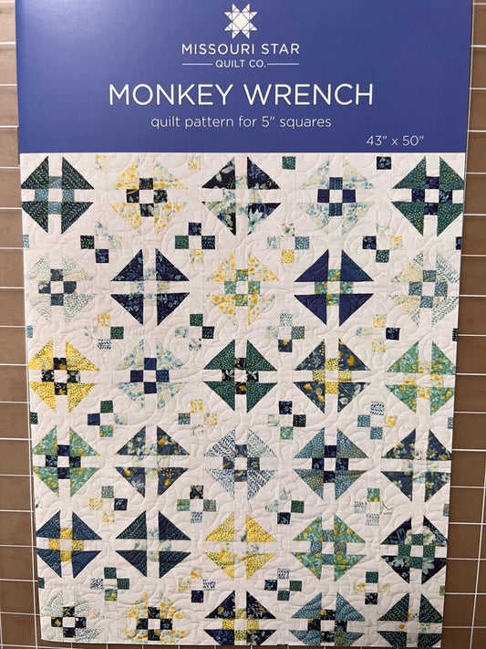 Monkey Wrench Quilt Pattern