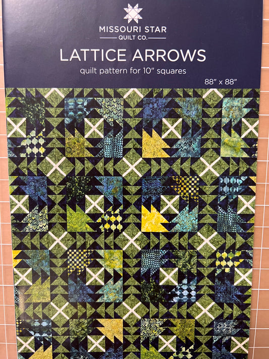 Lattice Arrows Quilt Pattern