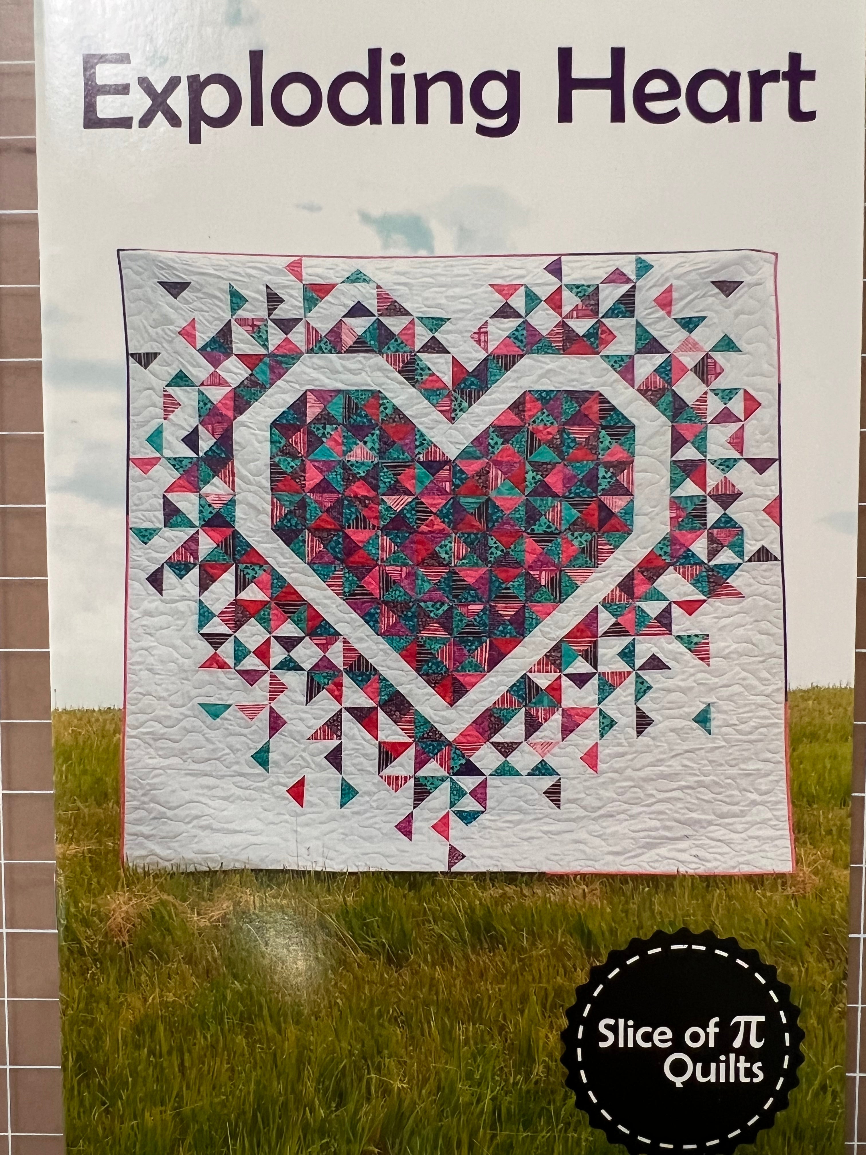 Exploding Heart Quilt Pattern – CAYA FIBERS