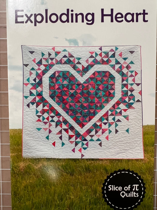 Exploding Heart Quilt Pattern