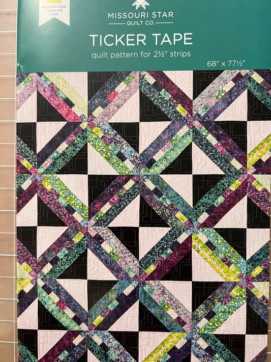 Ticker Tape Quilt Pattern