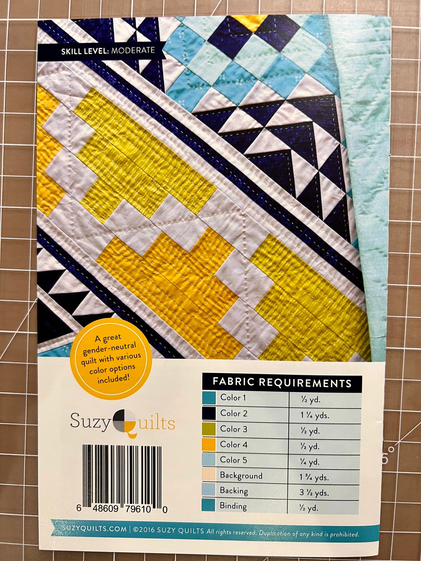Mayan Mosaic Quilt Pattern