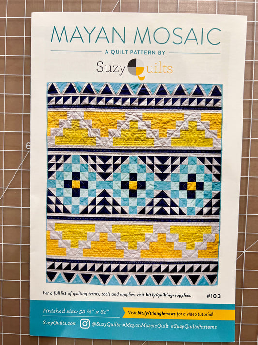 Mayan Mosaic Quilt Pattern