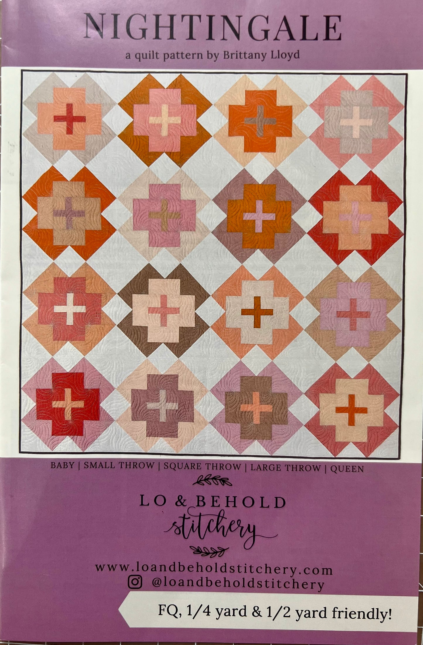 Nightingale Quilt Pattern by Lo & Behold