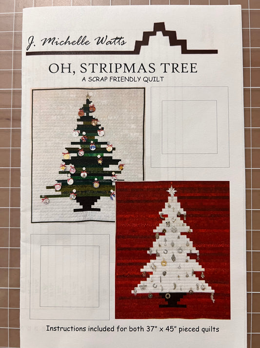 Oh, Stripmas Tree Quilt Pattern