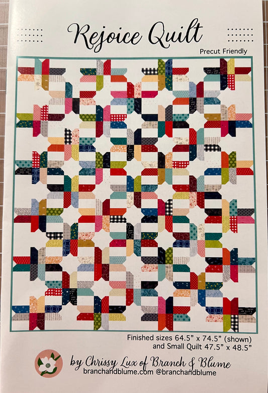 Rejoice Quilt Pattern