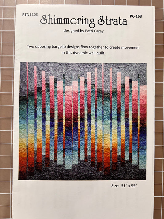Shimmering Strata Quilt Pattern