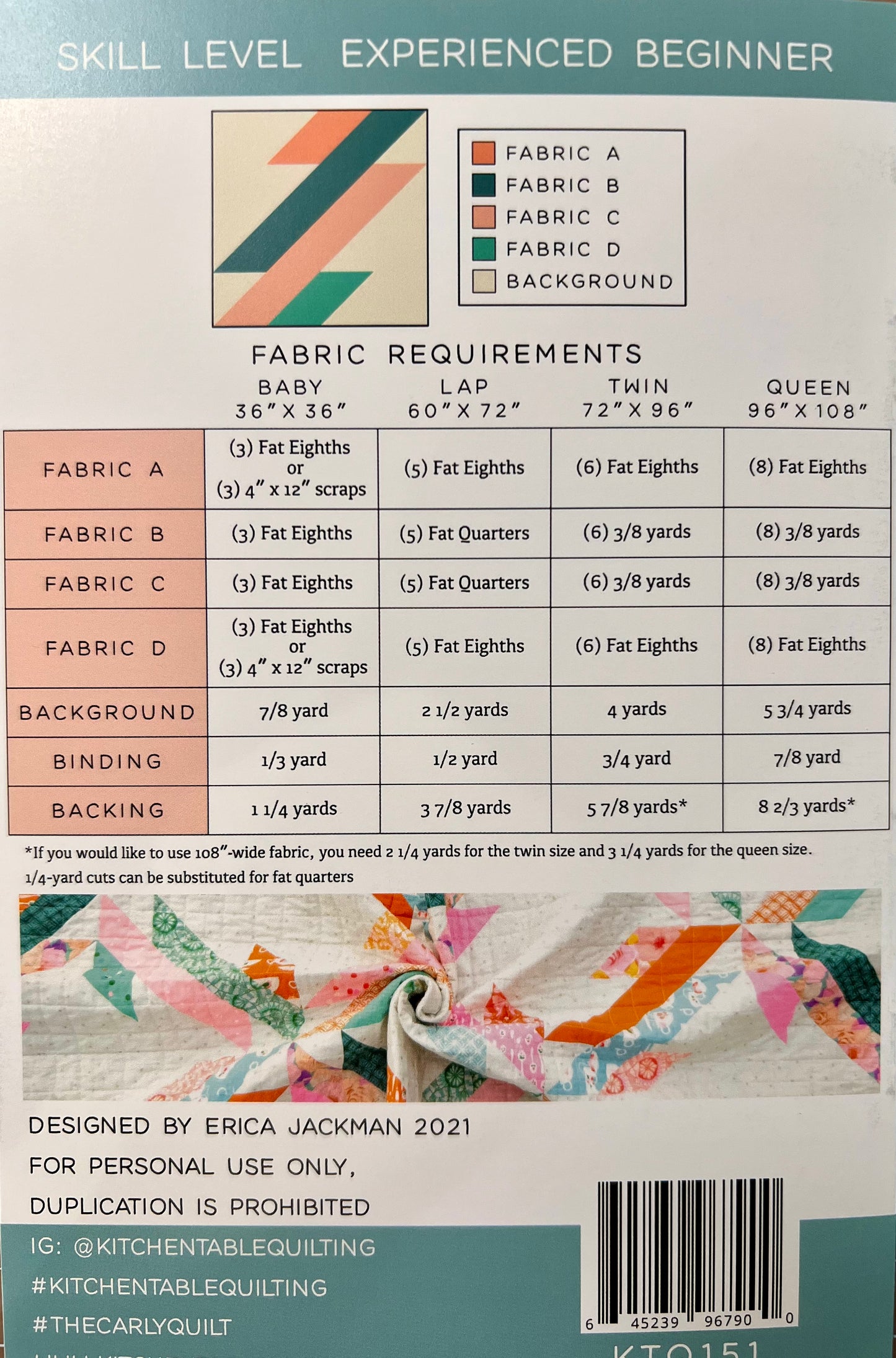 The Carly Quilt Pattern