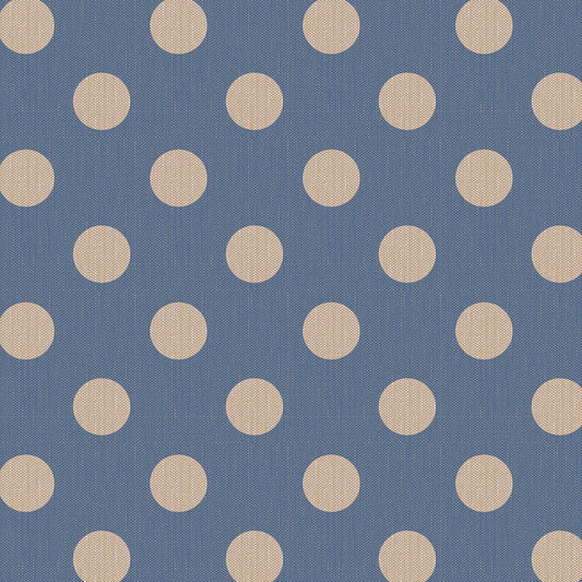 Tilda- Chambray Dots Denim Fabric 160057