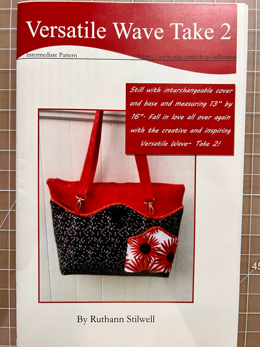Versatile Wave Take 2 Tote Bag Pattern