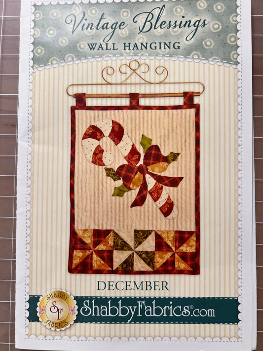 Vintage Blessing Wall Hanging Pattern